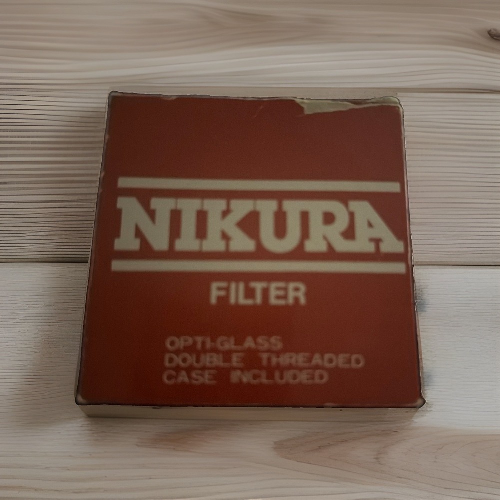 Vintage Nikura 49mm UV Lens Filter NI014M with Original Box NOS New